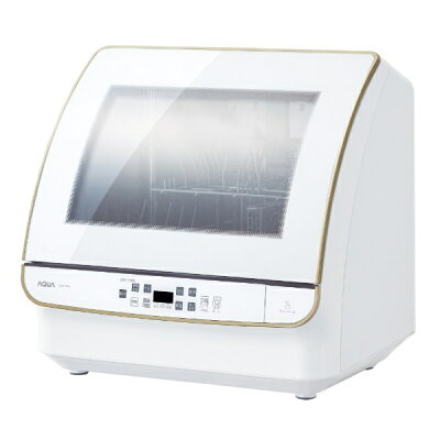AQUA 食器洗い機 送風乾燥機能付き ADW-GM3(W)